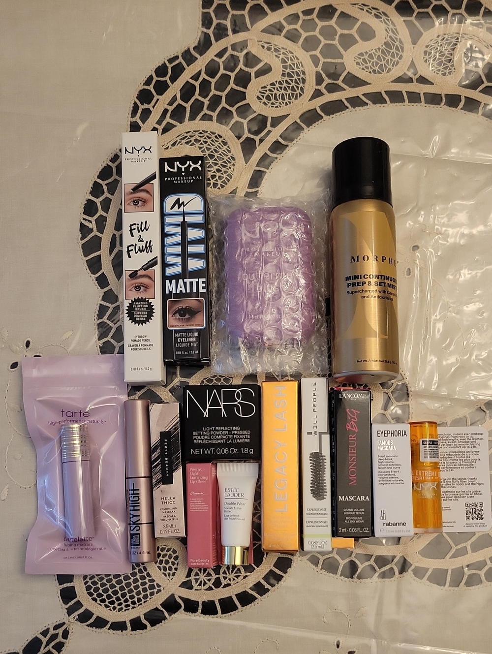 NEW NYX Liquid Eyeliner, Blush, and Eyebrow Pencil + Morphe Mini Mist + 11 FREE!